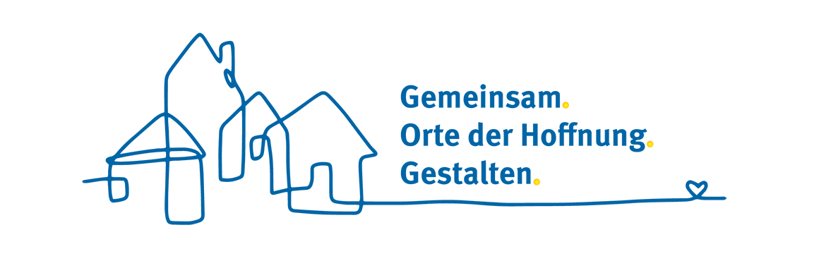 Jahresmotto der Diakonie Korntal: "Gemeinsam. Orte der Hoffnung. Gestalten.